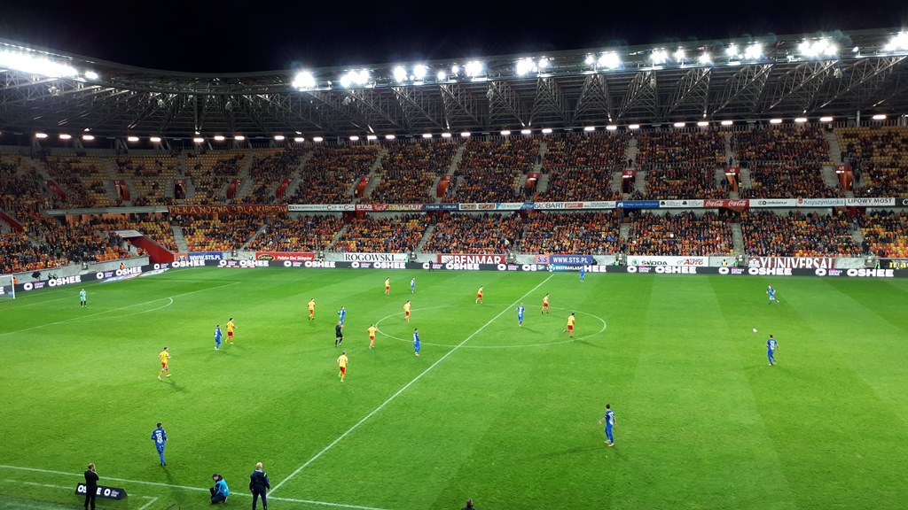 Szczęśliwy remis w piątek trzynastego - podział punktów w meczu Jagi z Lechem