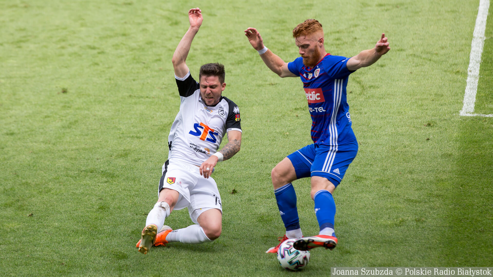 Jagiellonia Białystok grała w przewadze, ale i tak straciła punkty z Piastem Gliwice [zdjęcia, skrót meczu]