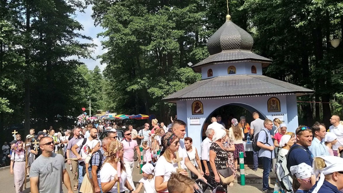 Uroczystości święta Przemienienia Pańskiego na św. Górze Grabarce 19.08.2020