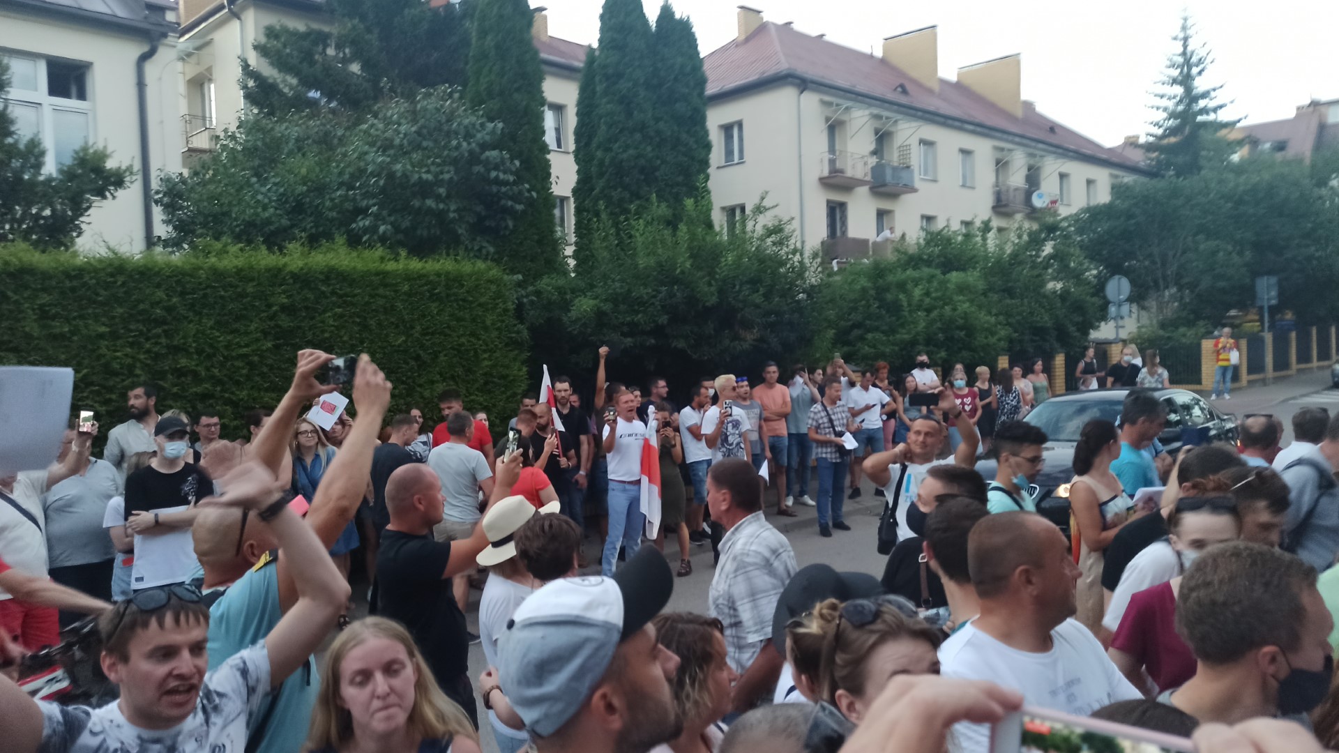 Protesty powyborcze na Białorusi 10.08.2020
