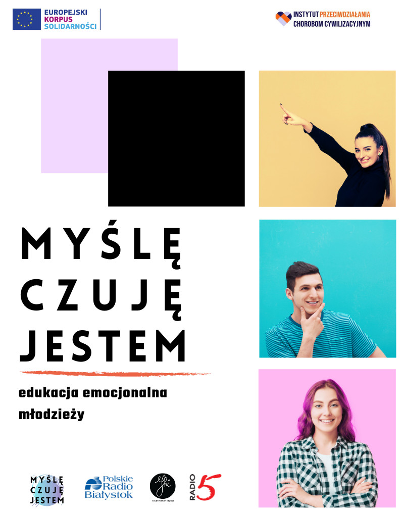 Projekt "Myślę, czuję, jestem - edukacja emocjonalna młodzieży"