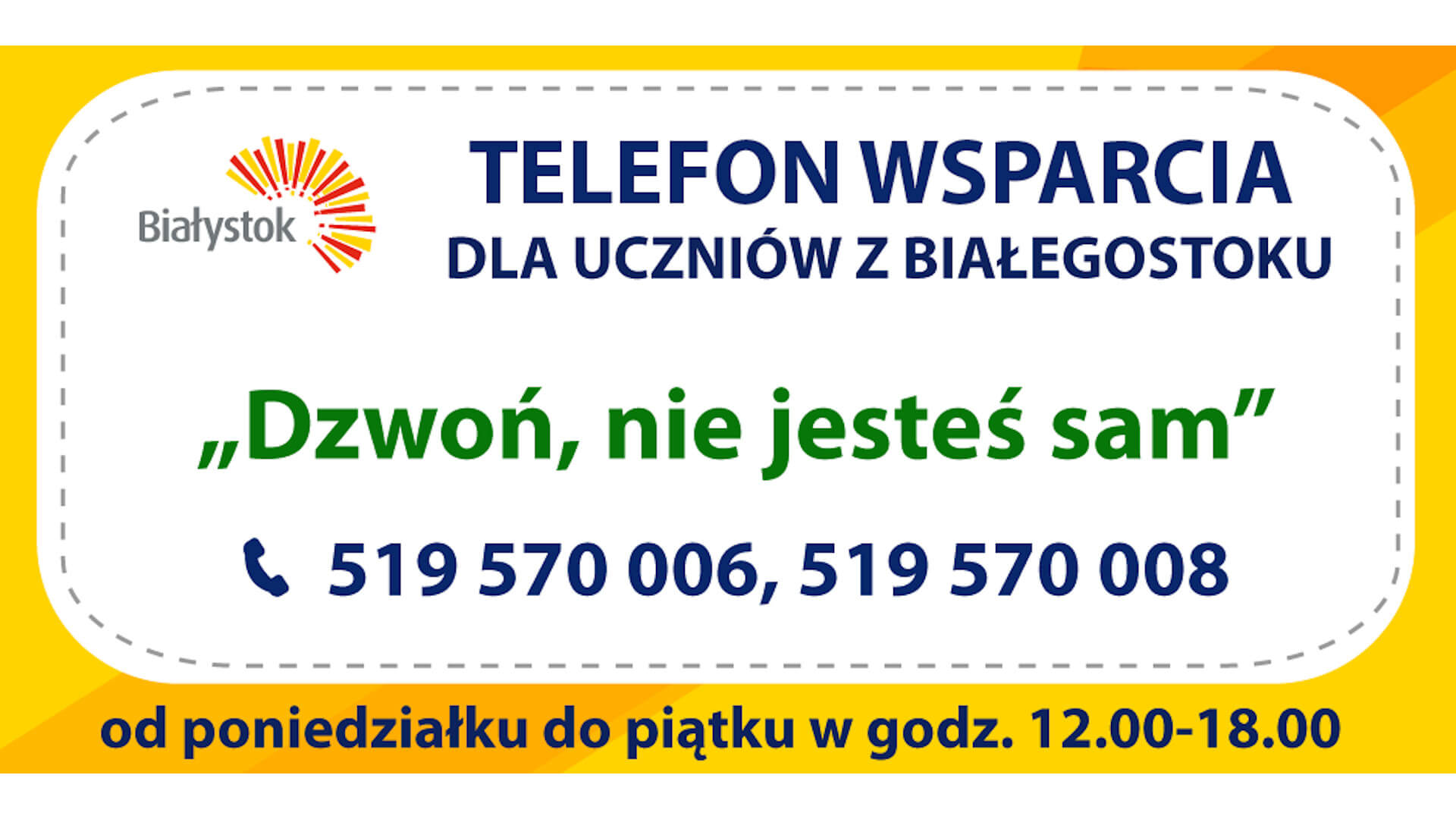 Podlascy uczniowie wracający do szkół mogą liczyć na pomoc psychologiczną