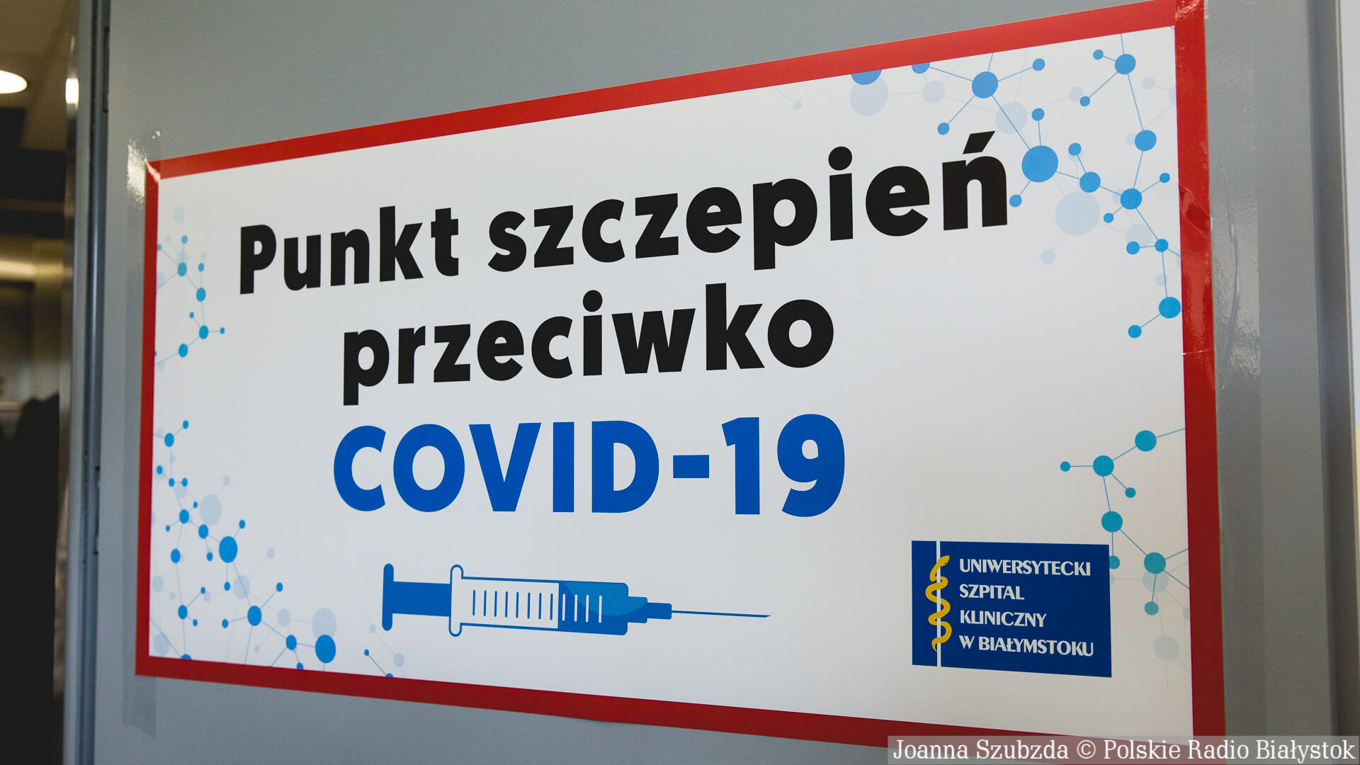 Coraz krótsze kolejki na szczepienia na COVID-19 w Podlaskiem