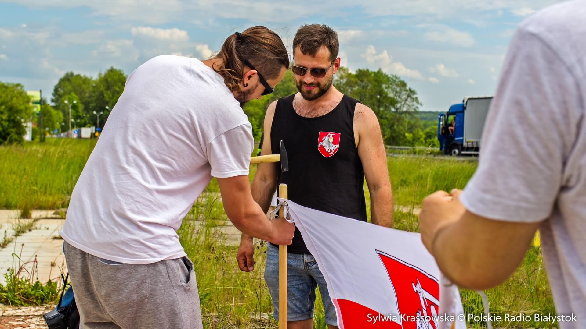 Blokada przejścia granicznego w Bobrownikach 06.06.2021