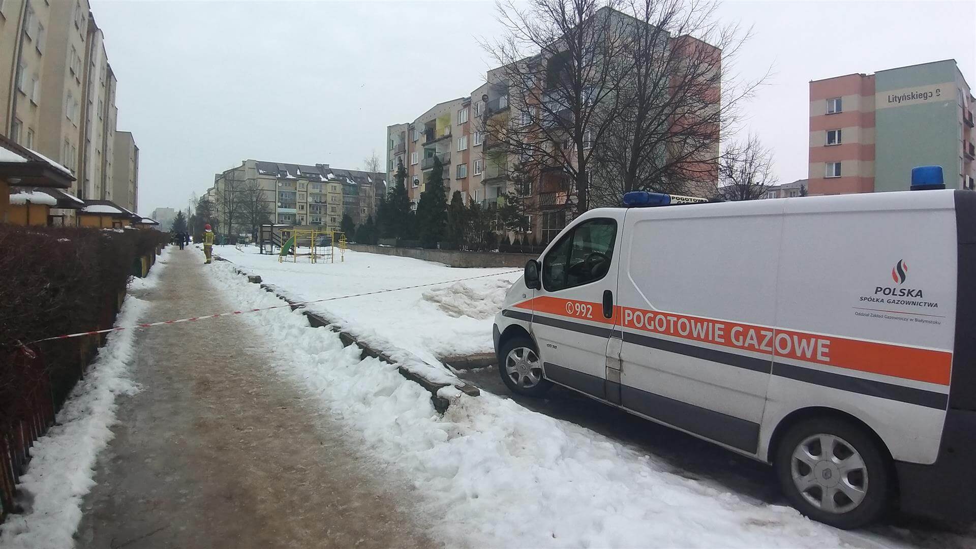 Co było przyczyną rozszczelnienia sieci gazowej w Suwałkach?
