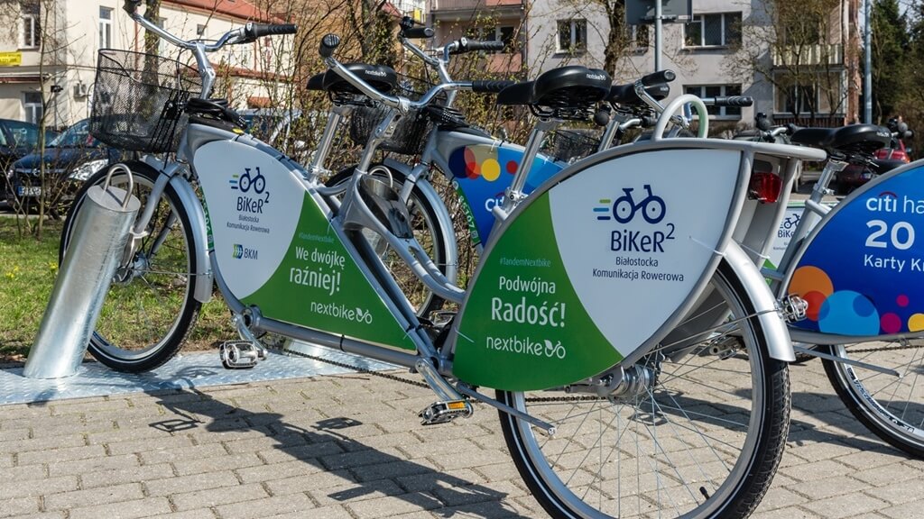Po przerwie w Białymstoku znów działa system rowerów miejskich