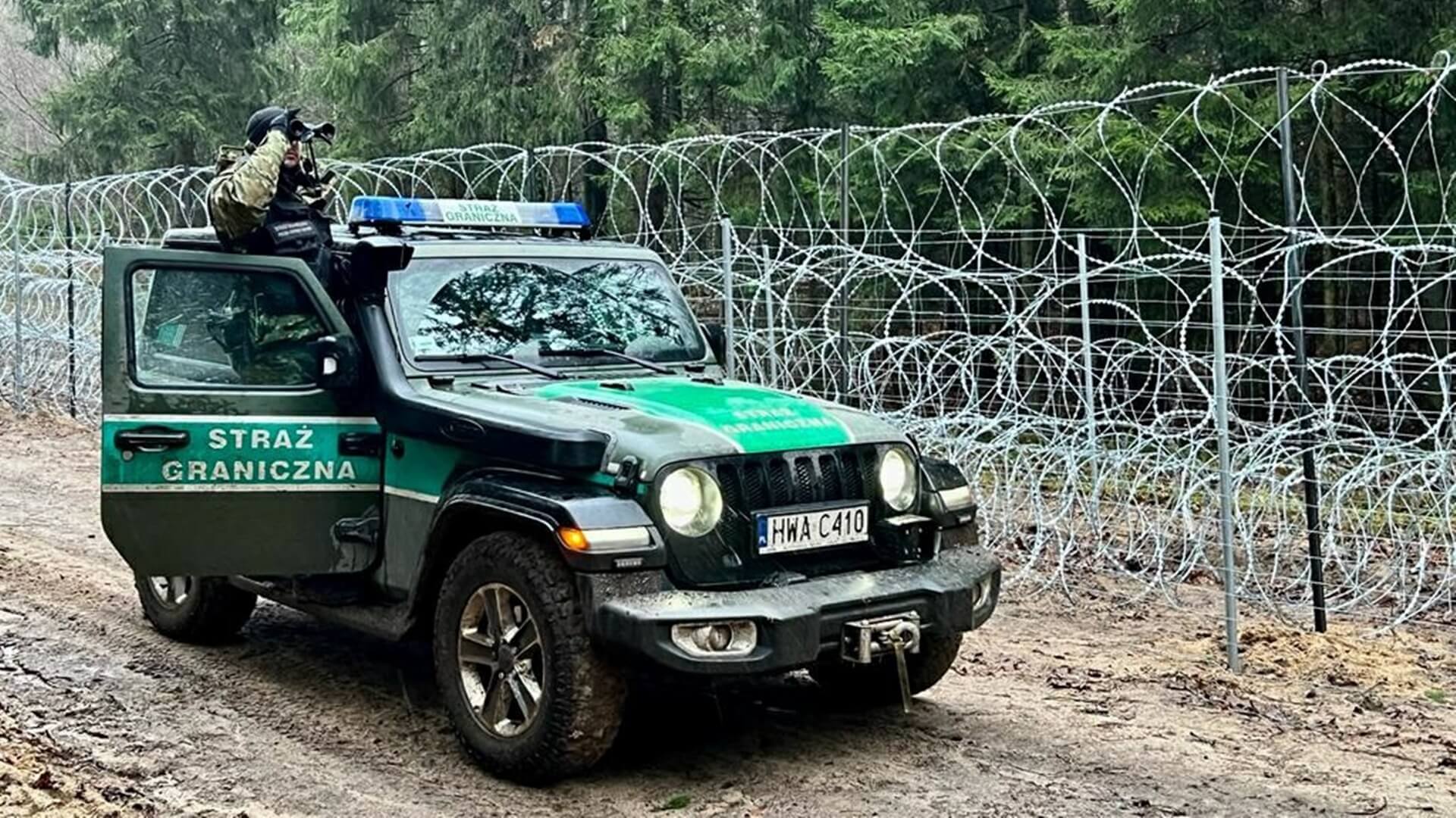 Grupy cudzoziemców forsowały polsko-białoruską granicę w okolicach Mielnika i Szudziałowa