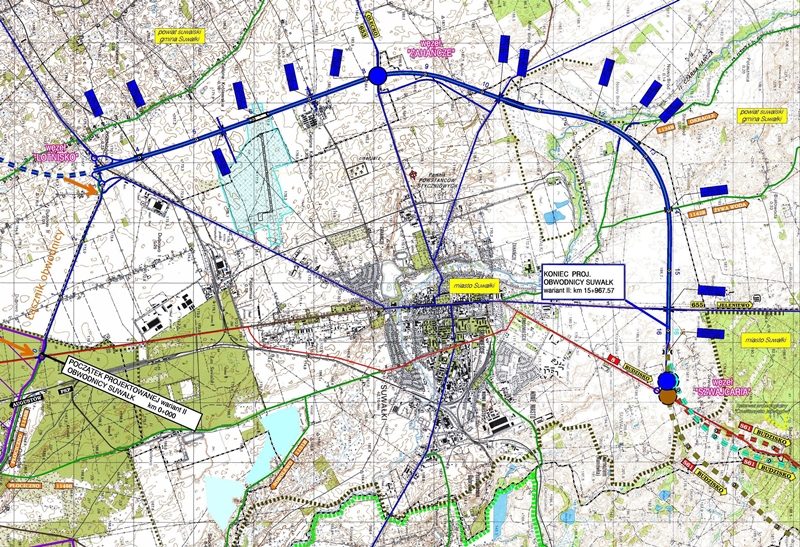 Rozpoczęły się prace przygotowawcze związane z obwodnicą Suwałk