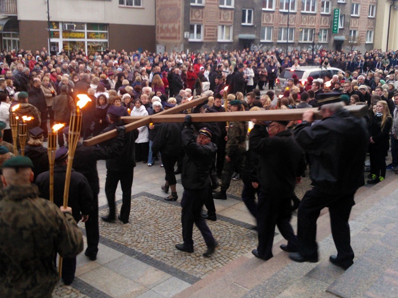 Białystok:  Ulicami miasta przeszła Droga Krzyżowa
