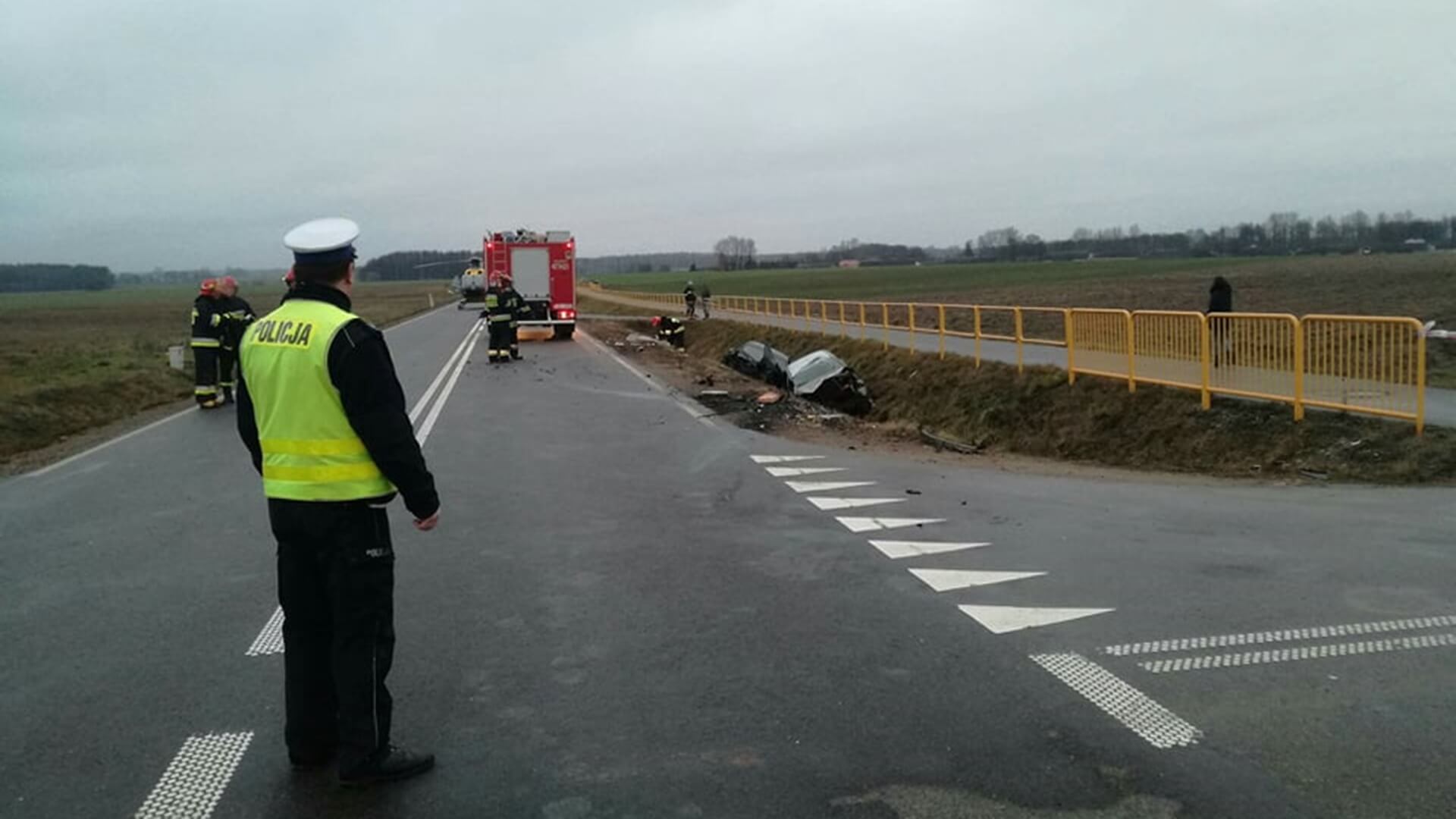 Wypadek na trasie Siemiatycze - Ciechanowiec – 6 osób trafiło do szpitala