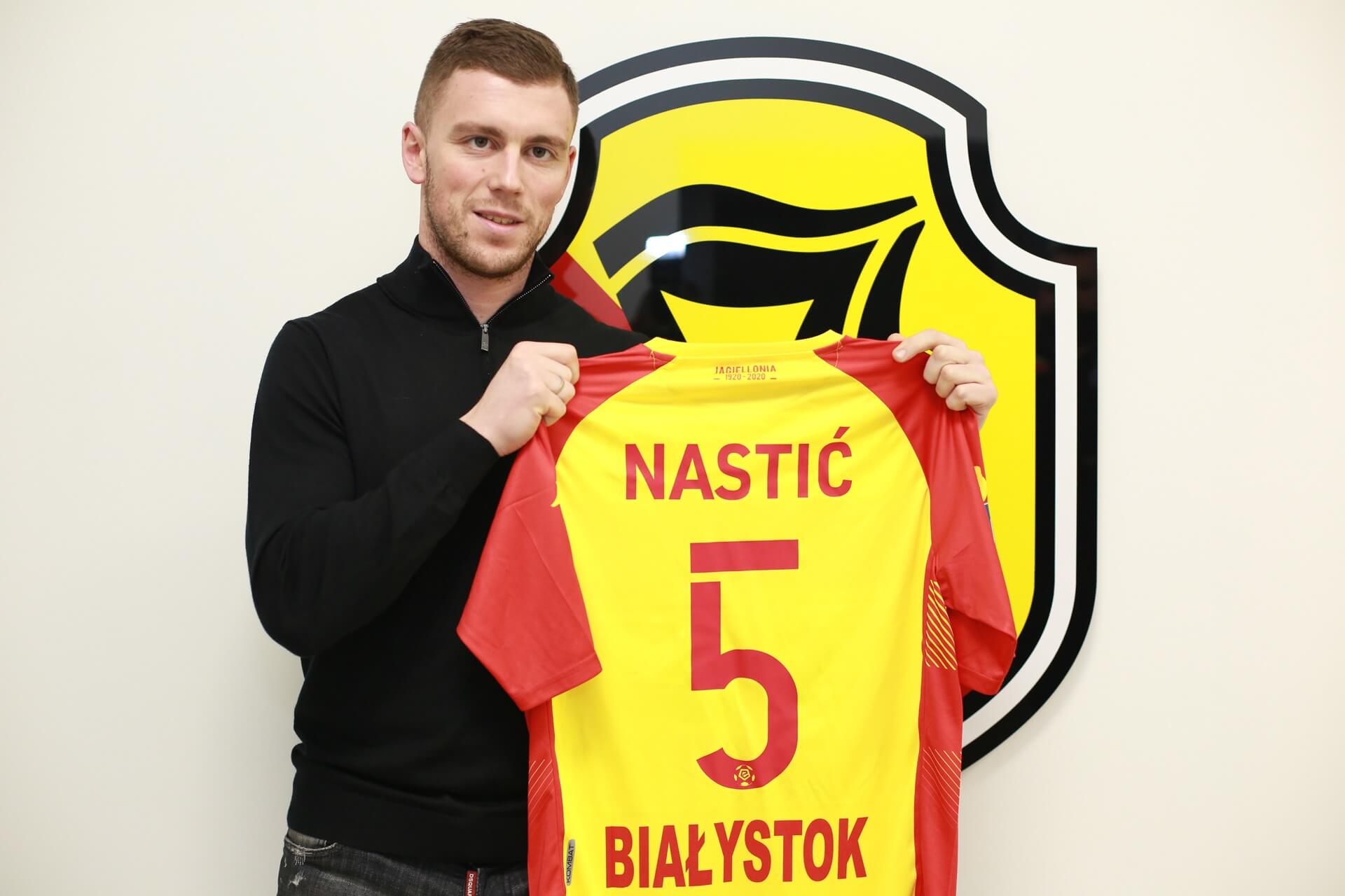 Bojan Nastić - nowy obrońca w Jagiellonii Białystok