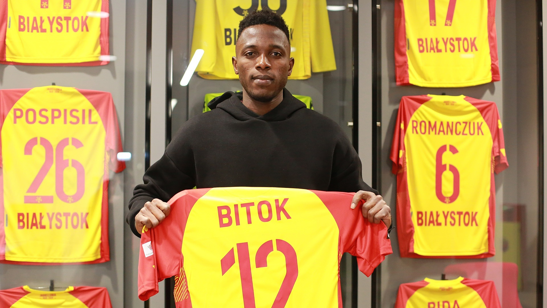 Nigeryjczyk Godfrey Stephen Bitok to nowy zawodnik Jagiellonii Białystok