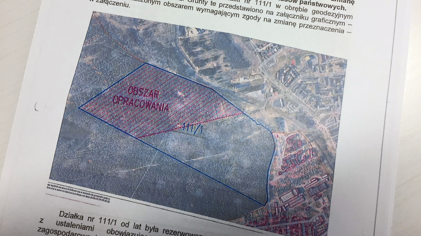 Leśnicy wydali pozytywną opinię ws. przeznaczenia fragmentu Lasu Turczyńskiego na cele nieleśne