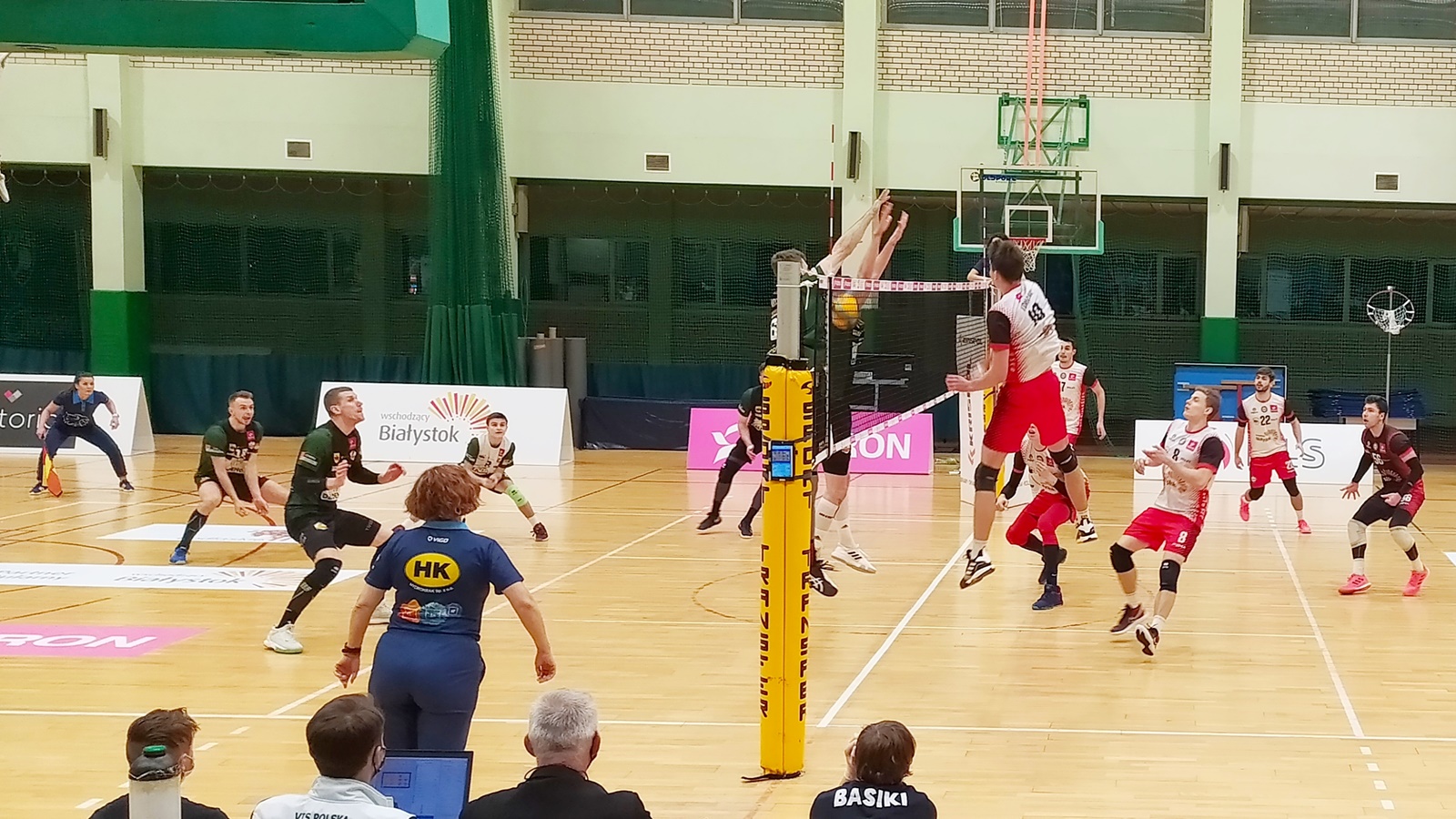 BAS Białystok przegrał z Lechią Tomaszów Mazowiecki 0:3 w Tauron 1. lidze siatkarzy