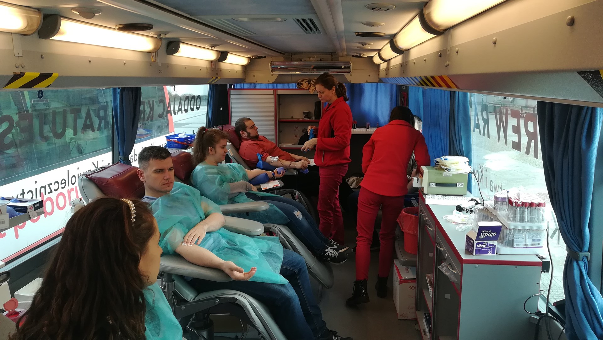 Studenci białostockich uczelni zachęcają do oddawania krwi