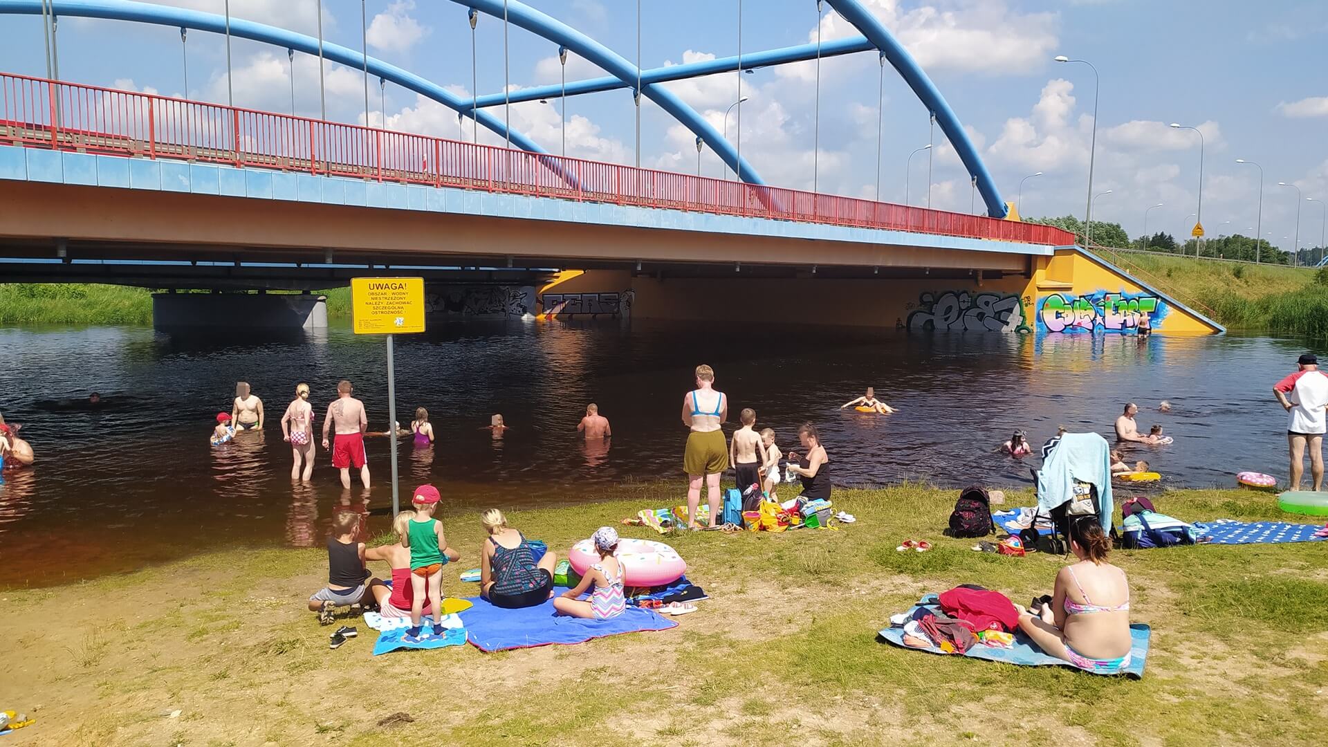 Dzikie kąpieliska k. Białegostoku cieszą się dużą popularnością