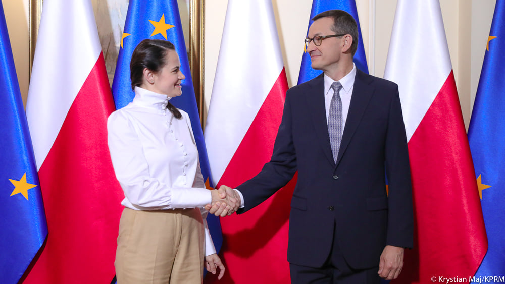 Cichanouska w "Ouest France”: Polska wspaniałym krajem