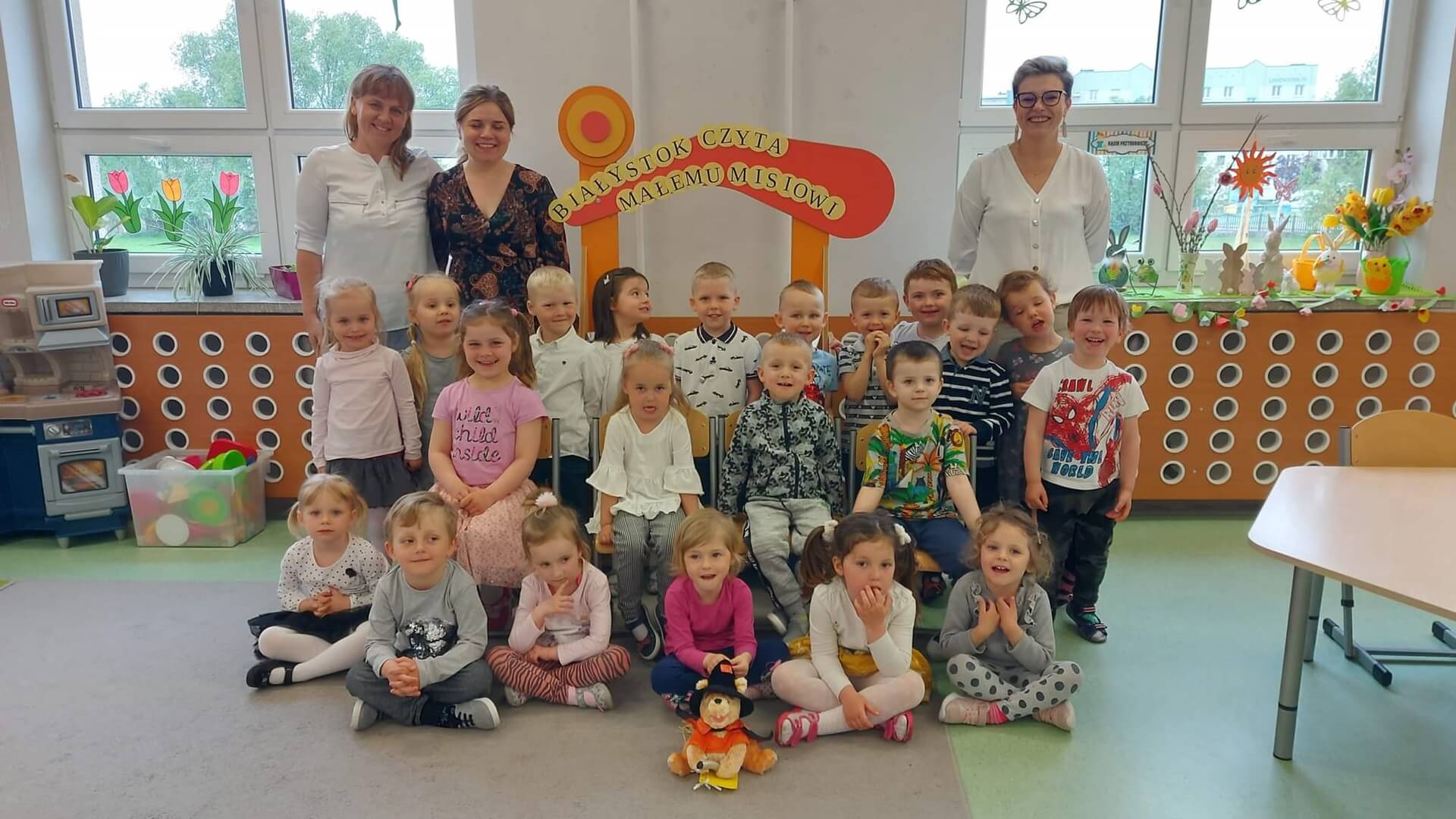 Akcja "Białystok czyta małemu misiowi"