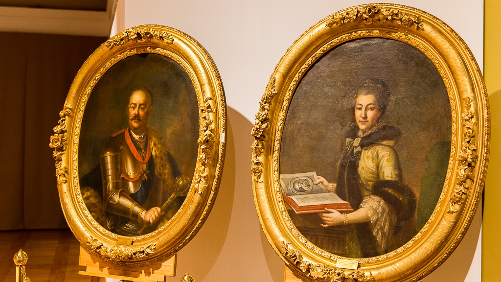 Portrety Branickich z Muzeum Podlaskiego przeszły renowację