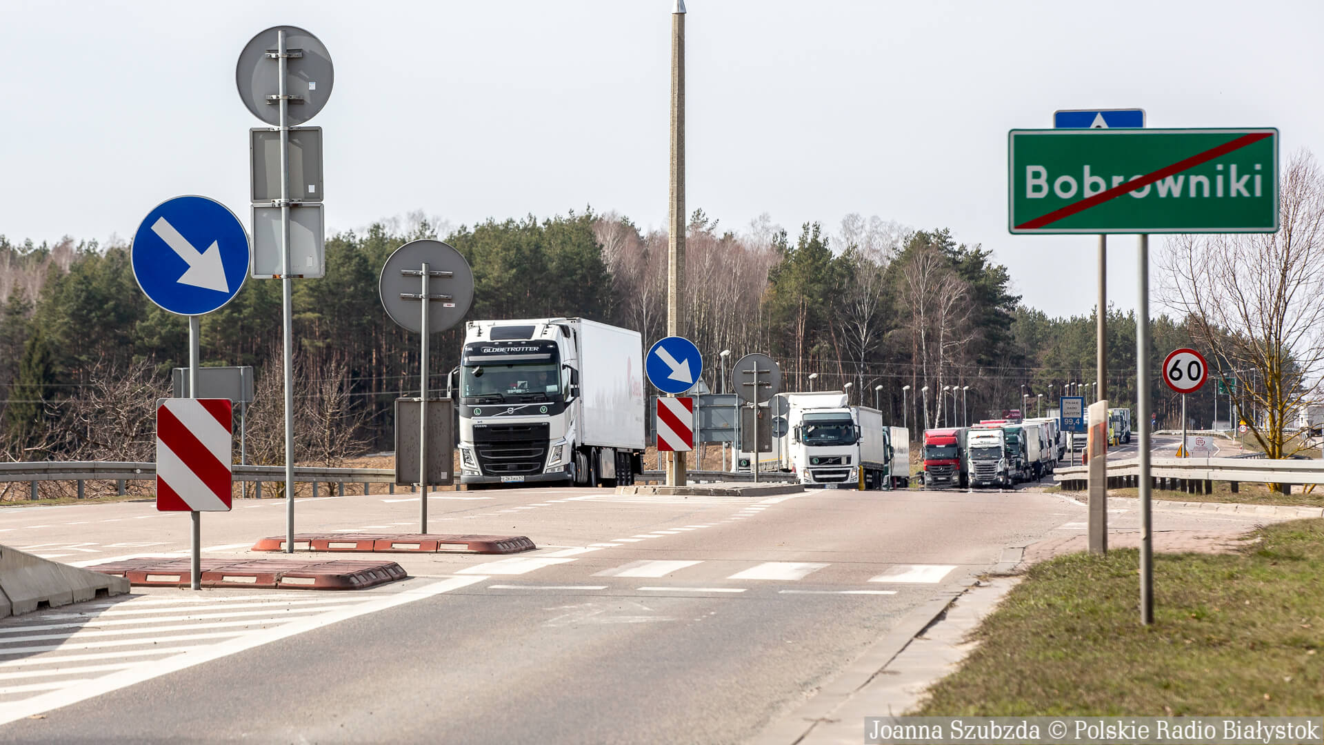 Bez kolejek na granicy z Białorusią - w weekend ruch mniejszy, niż wcześniej