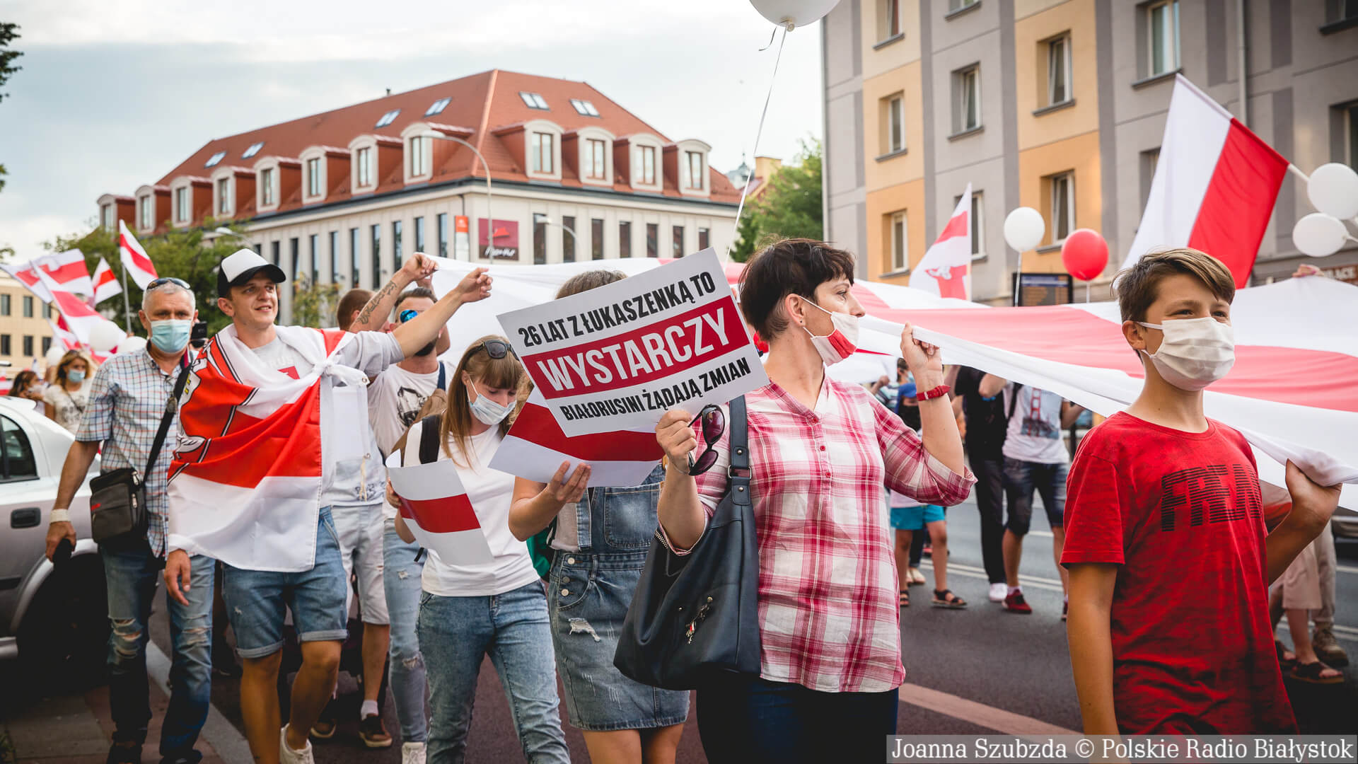 Cichanouska wzywa ONZ do potępienia przemocy na Białorusi