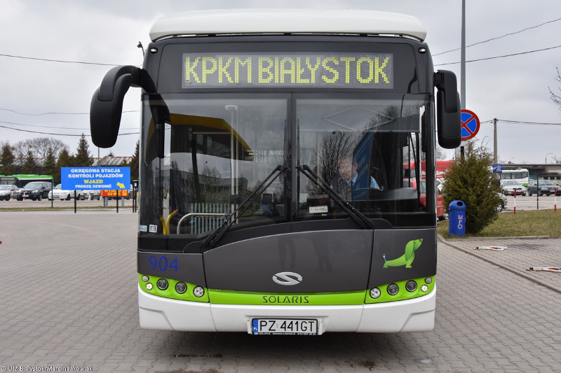 Białystok:  Autobus elektryczny na testach [zdjęcia]