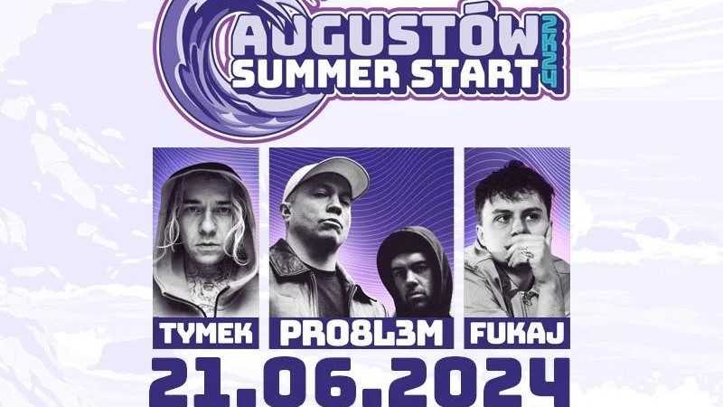 Sezon letni w Augustowie zainauguruje koncert największych gwiazd rapu