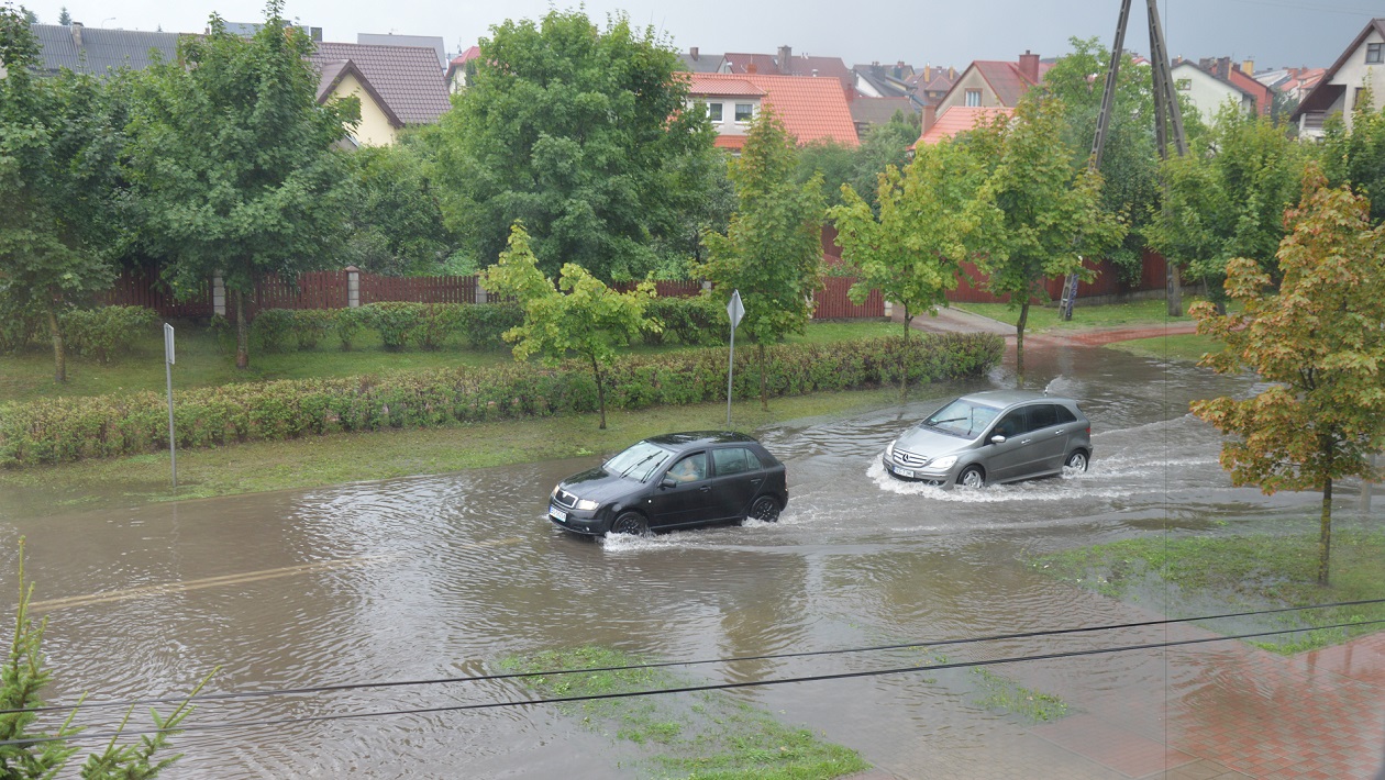 Opóźni się budowa zbiornika, który zapobiec ma zalewaniu domów w zachodniej części Suwałk