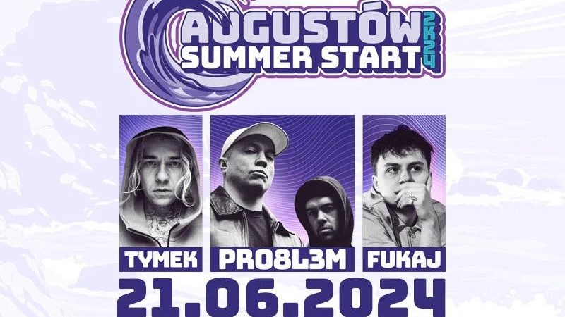 Na Augustów Summer Start wystąpią jedne z największych polskich gwiazd muzyki rapowej