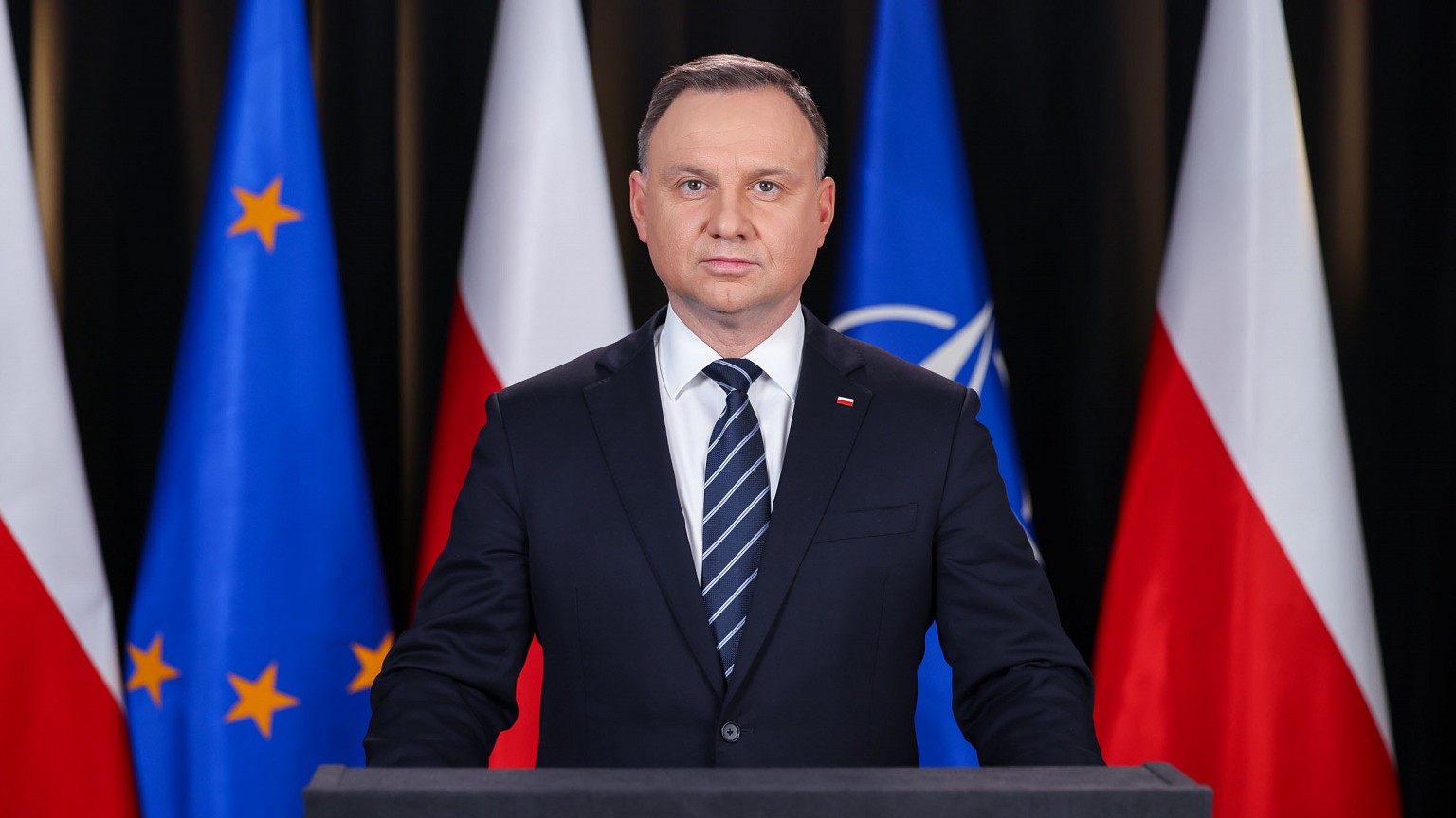 Prezydent Andrzej Duda: obszar przesmyku suwalskiego jest terenem szczególnie zagrożonym
