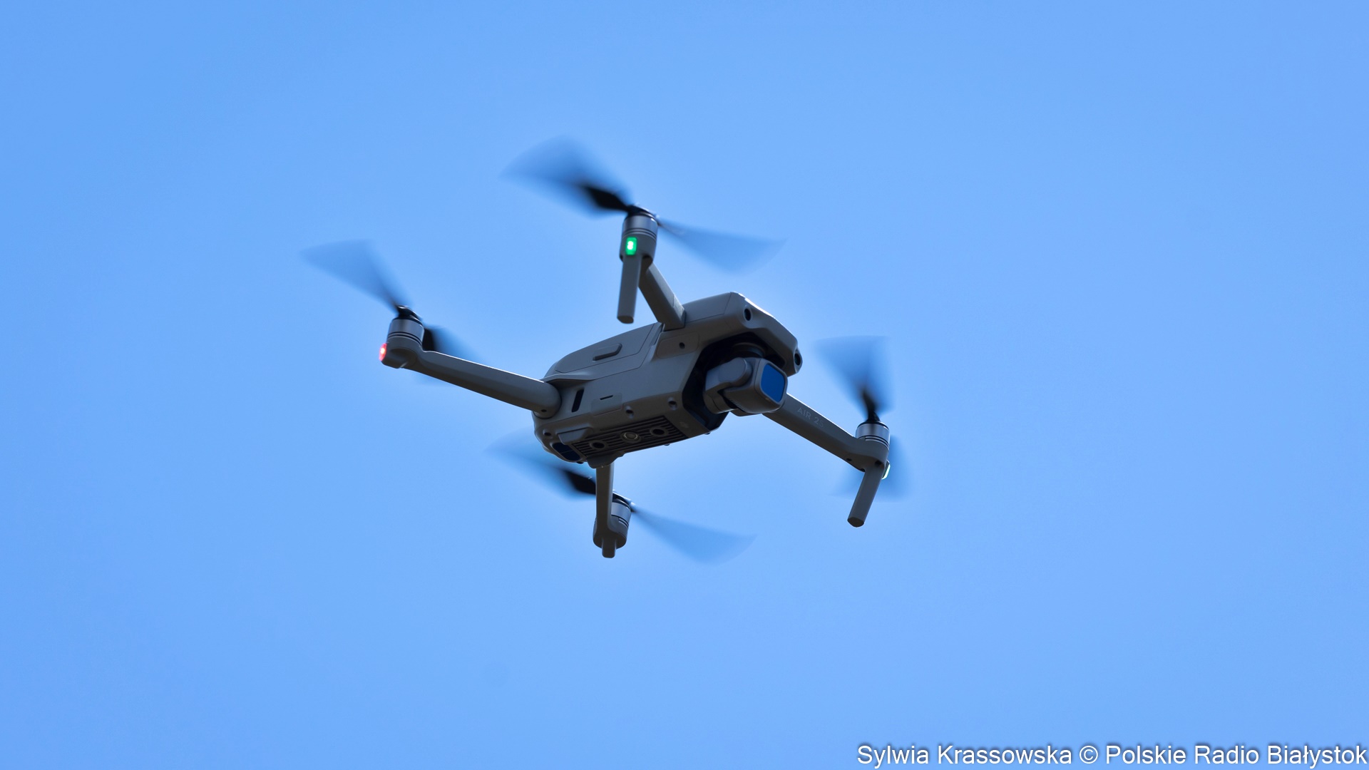 Całkowity zakaz lotów dronami w części województwa podlaskiego