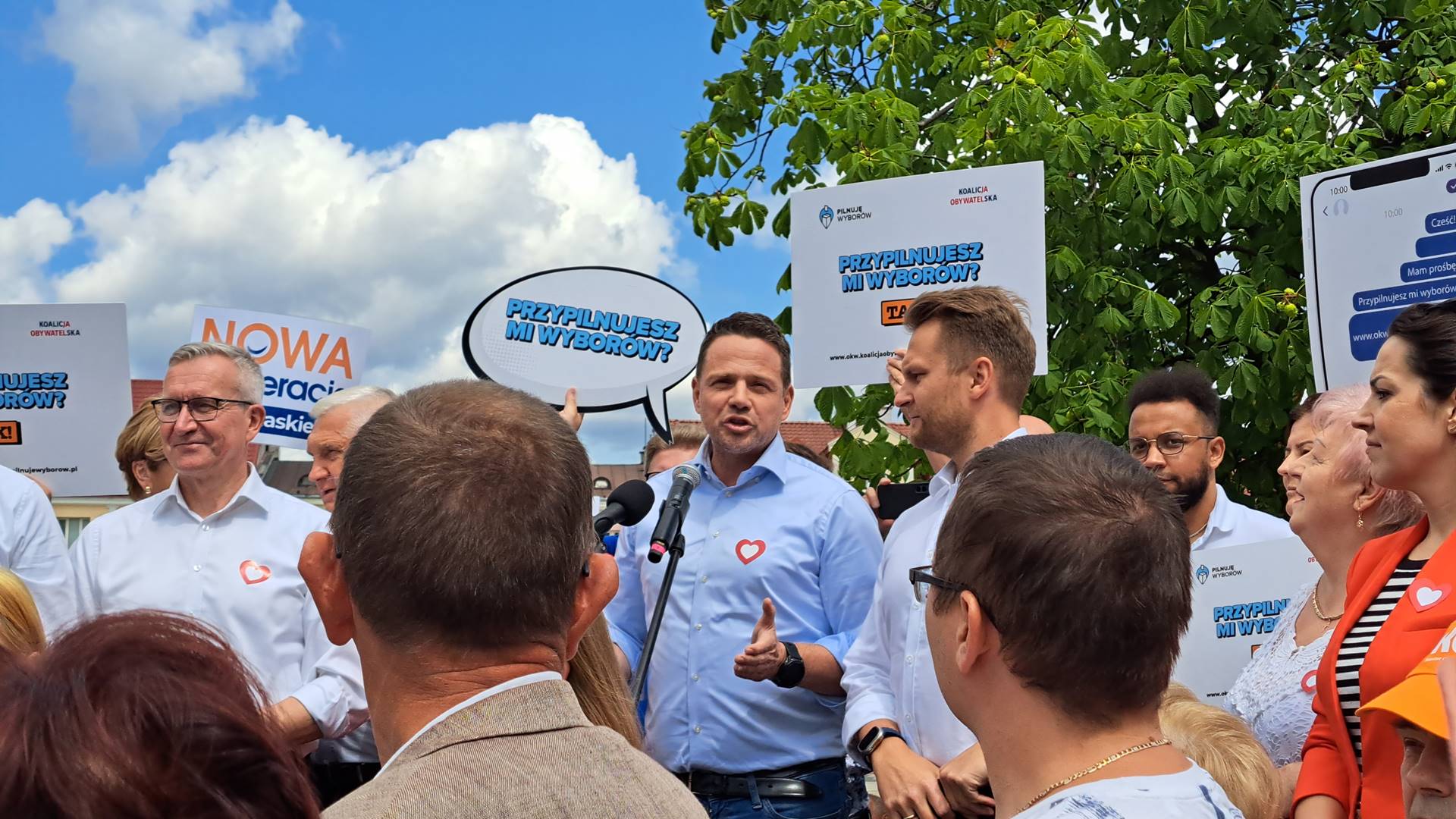 Prezydent Warszawy odwiedza podlaskie miasta