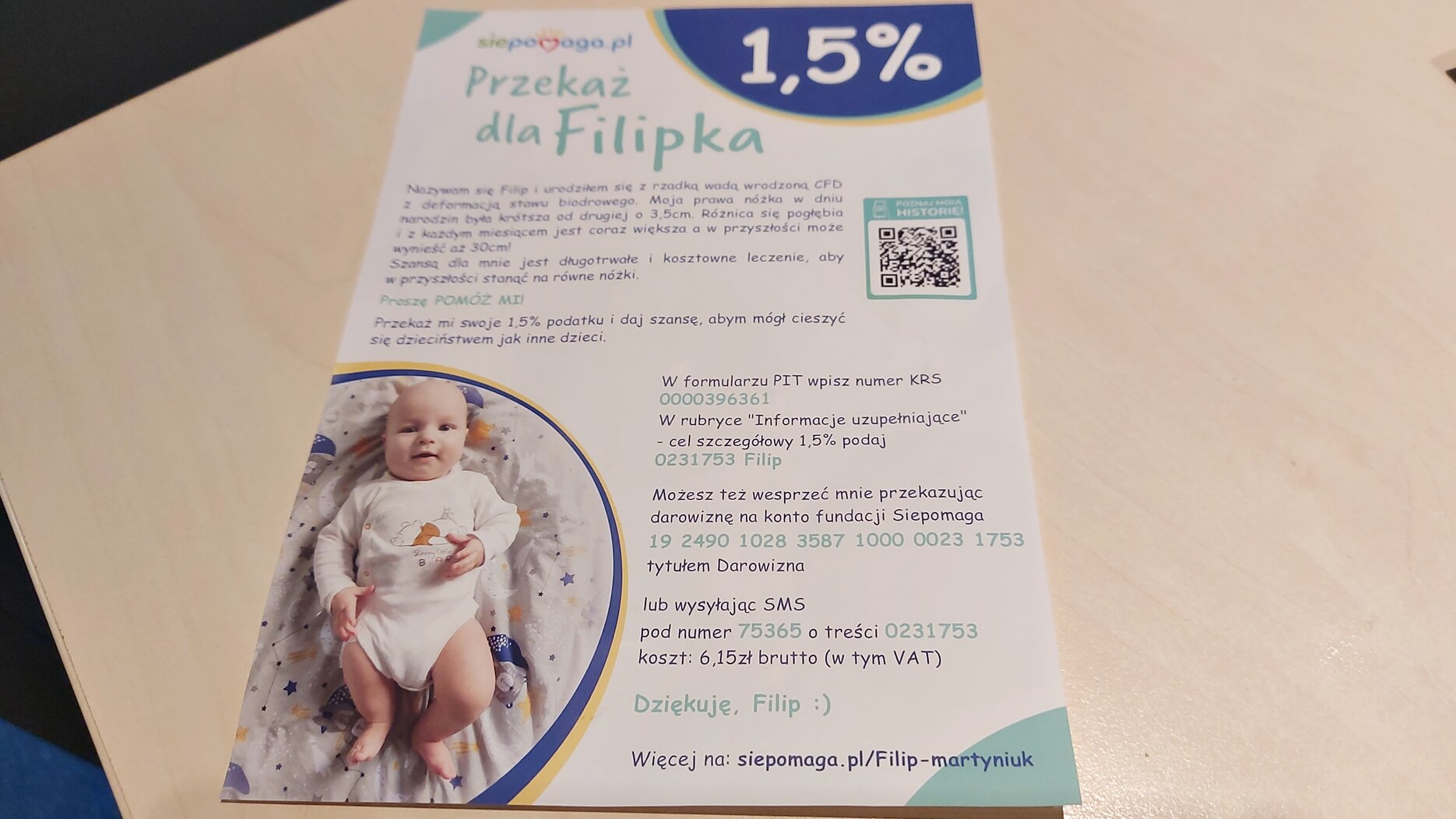 Charytatywny koncert na rzecz małego Filipka z Białegostoku