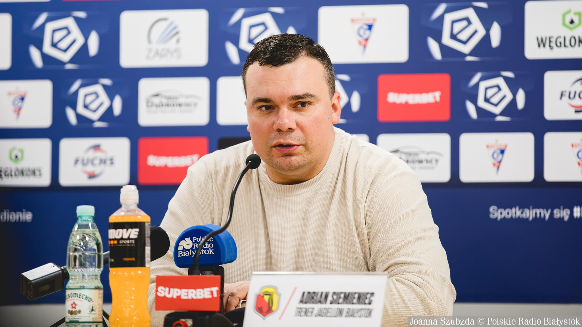 Adrian Siemieniec: Każda strata piłki była dla nas zagrożeniem [wideo]