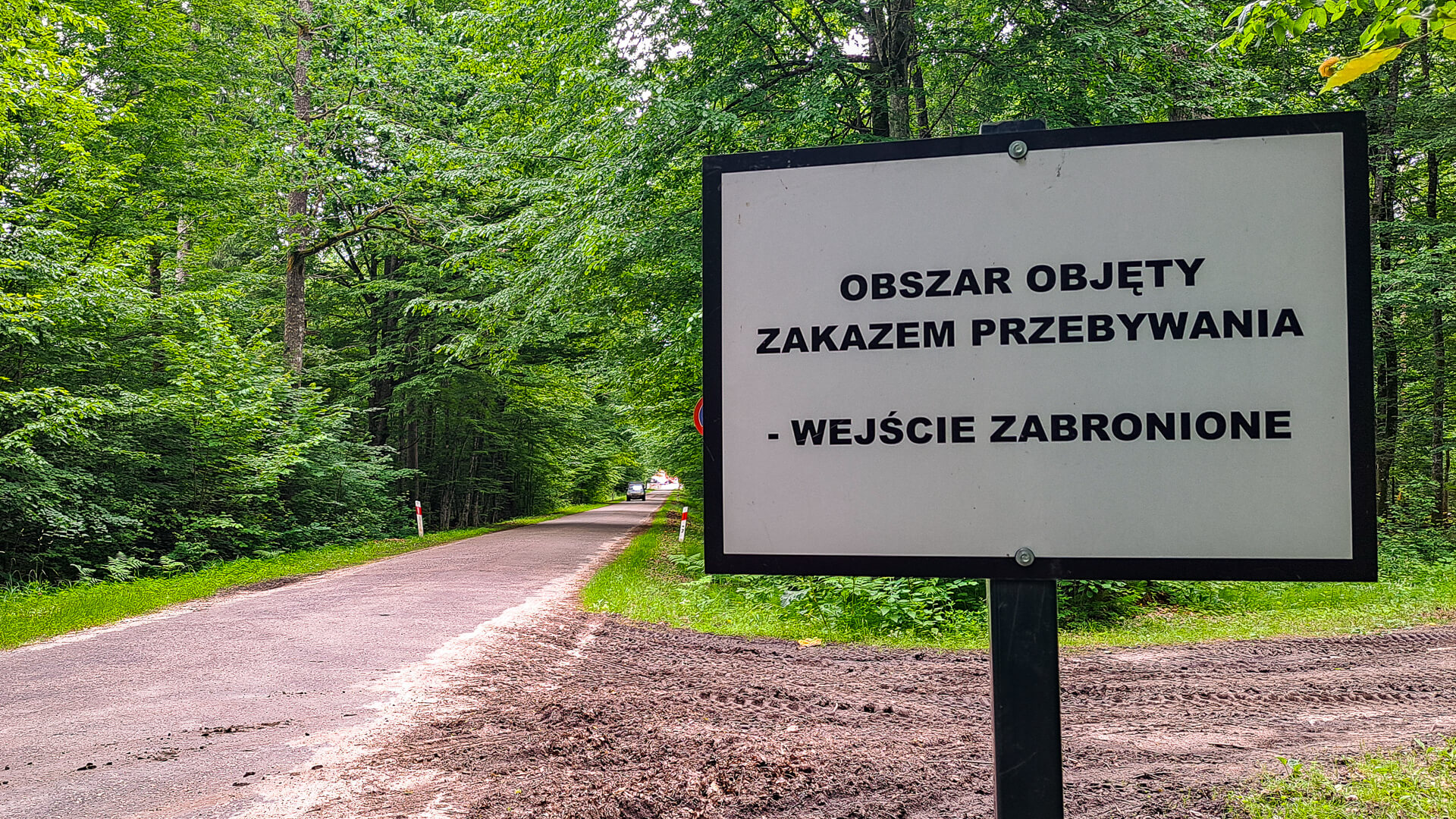 Rządowe Centrum Bezpieczeństwa przypomina o zakazie wstępu do strefy