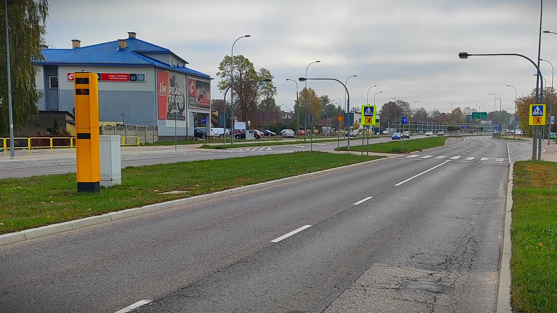 Fotoradar na ul. Branickiego w Białymstoku jest już uruchomiony