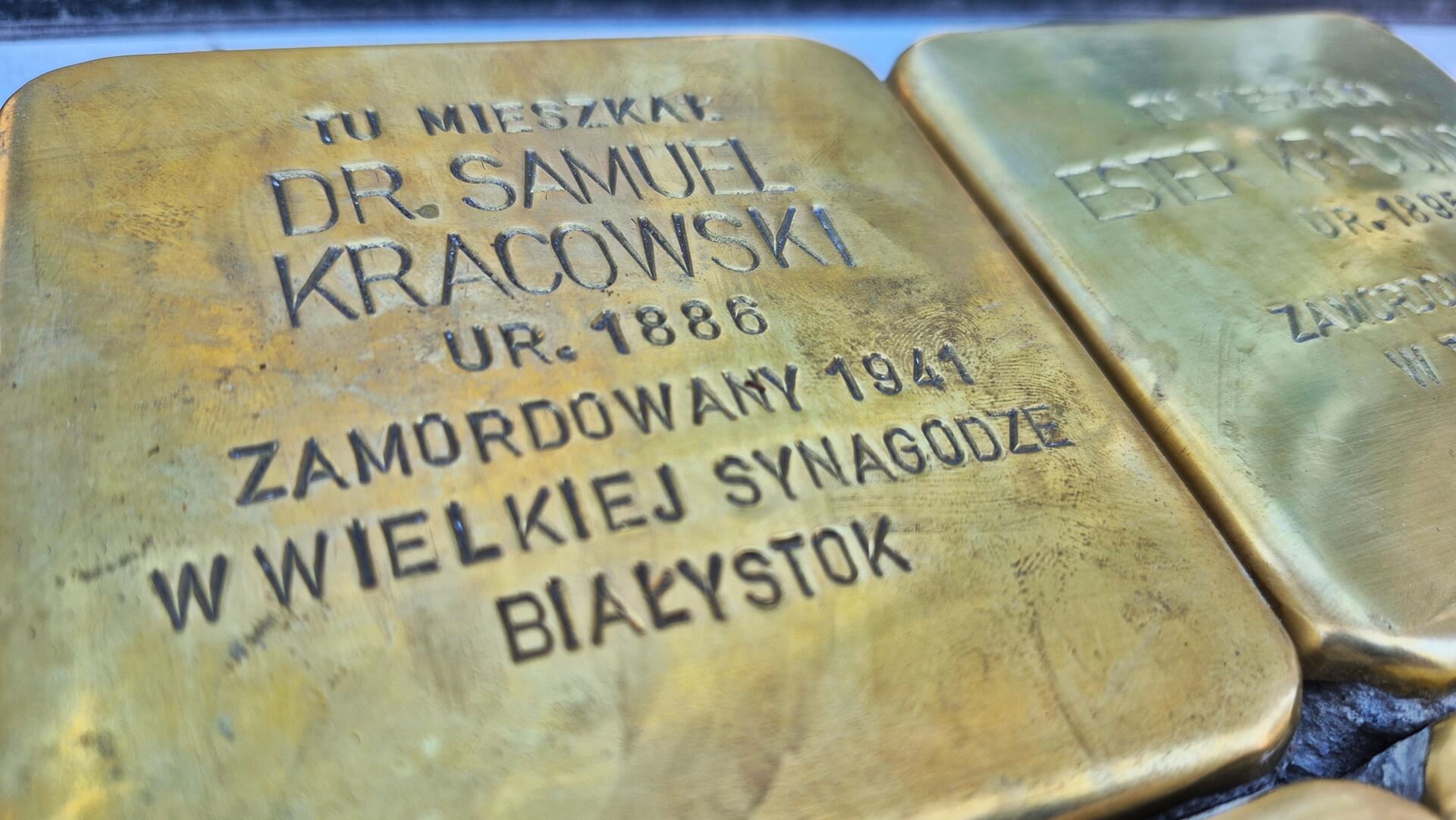Białystok upamiętnił rodzinę Kracowskich