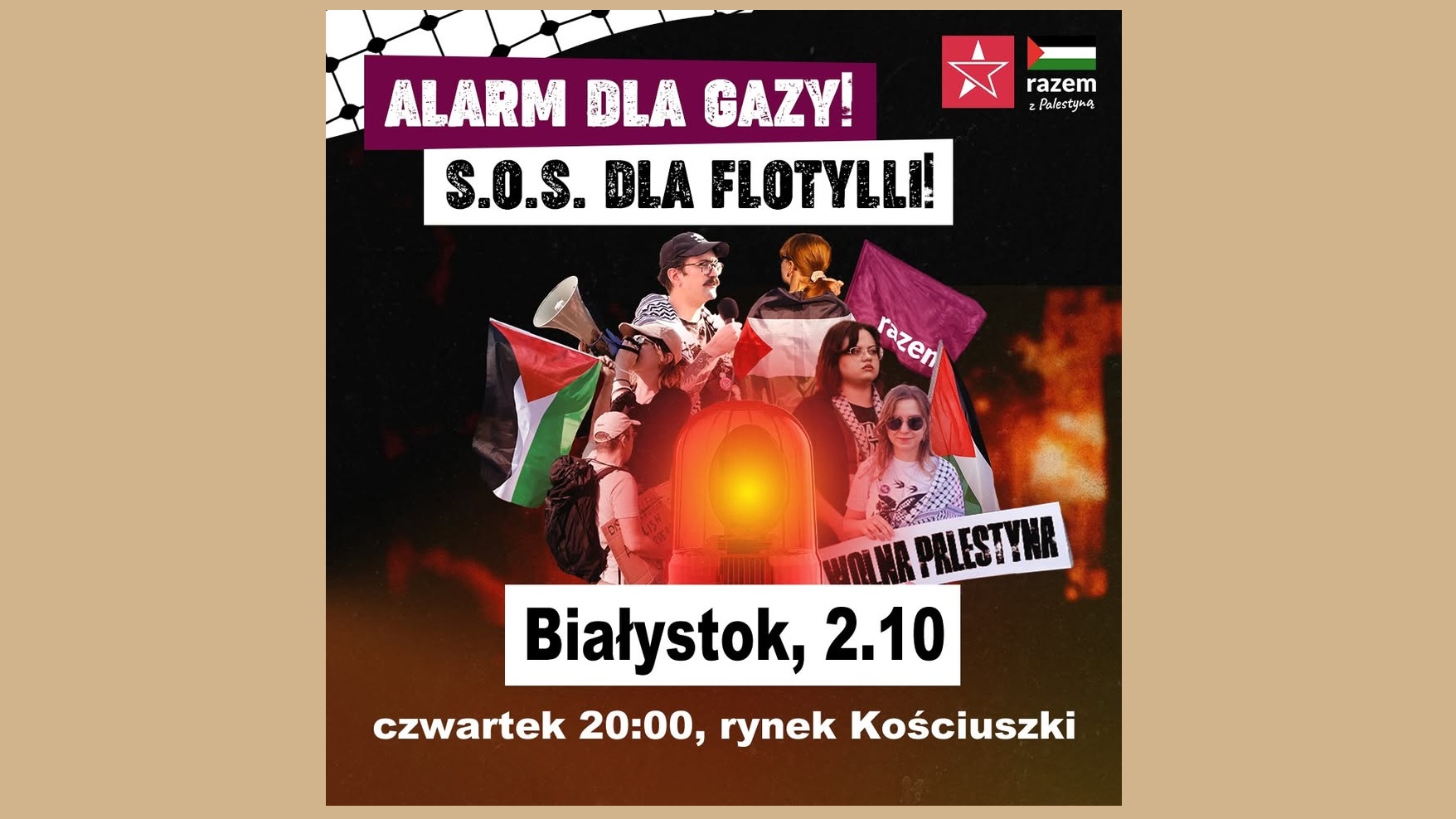 Partia Razem przeciwko działaniom Izraela wobec humanitarnej flotylli