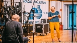 W Studiu Rembrandt Polskiego Radia Białystok powstaje słuchowisko "Głosy ciemności", fot. Sylwia Krassowska