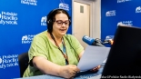 Czytanie fragmentów powieści "Nad Niemnem" Elizy Orzeszkowej w Polskim Radiu Białystok, fot. Sylwia Krassowska