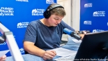 Czytanie fragmentów powieści "Nad Niemnem" Elizy Orzeszkowej w Polskim Radiu Białystok, fot. Sylwia Krassowska