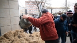 Protest rolników w Białymstoku. fot. Barbara Sokolińska