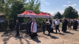 79. rocznica Obławy Augustowskiej - uroczystości w Gibach, 12.07.2024, fot. Karol Prymaka