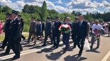 W Gibach uczczono 79. rocznicę obławy augustowskiej, 21.07.2024, fot. Karol Prymaka