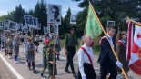 79. rocznica Obławy Augustowskiej - uroczystości w Gibach, 12.07.2024, fot. Karol Prymaka