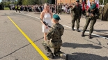 Przysięga żołnierzy ochotników w Suwałkach, 10.08.2024, fot. Anna Auron-Wasilewska