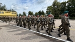 Przysięga żołnierzy ochotników w Suwałkach, 10.08.2024, fot. Anna Auron-Wasilewska