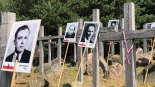 79. rocznica Obławy Augustowskiej - uroczystości w Gibach, 12.07.2024, fot. Karol Prymaka