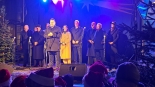 Wigilia miejska na Starym Rynku w Łomży, fot. Adam Dąbrowski