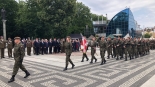Przysięga podlaskich terytorialsów w Augustowie, 13.07.2024, fot. Karol Prymaka